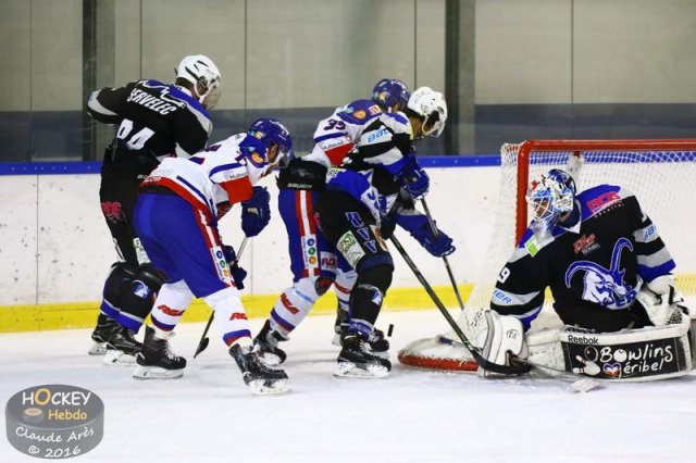 Photo hockey match Courchevel-Méribel-Pralognan - Mulhouse le 29/10/2016