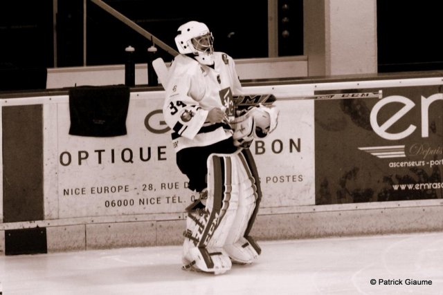 Photo hockey match Nice - Amiens  le 30/10/2016