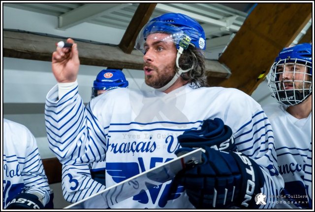 Photo hockey match Wasquehal Lille - Paris (FV) le 05/11/2016
