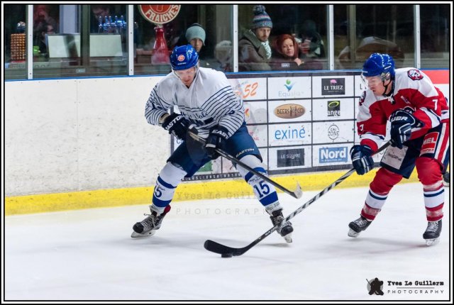 Photo hockey match Wasquehal Lille - Paris (FV) le 05/11/2016