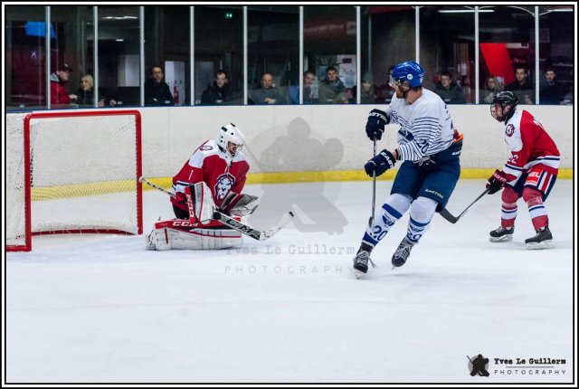 Photo hockey match Wasquehal Lille - Paris (FV) le 05/11/2016