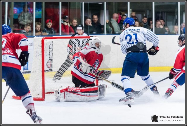 Photo hockey match Wasquehal Lille - Paris (FV) le 05/11/2016