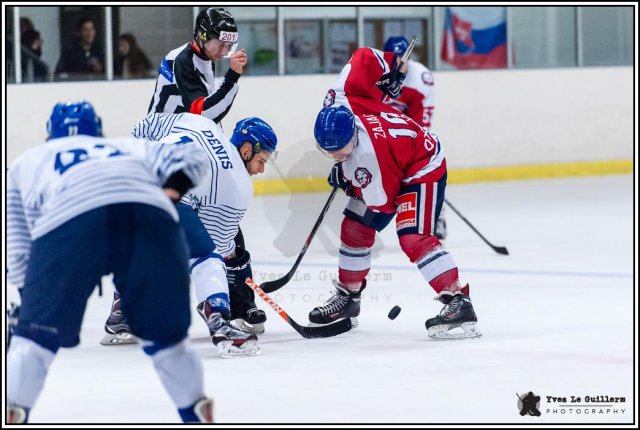 Photo hockey match Wasquehal Lille - Paris (FV) le 05/11/2016
