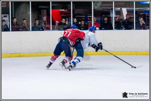 Photo hockey match Wasquehal Lille - Paris (FV) le 05/11/2016