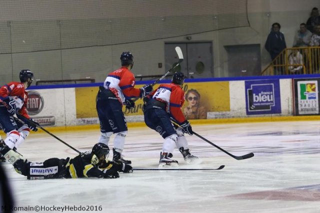 Photo hockey match Rouen - Angers  le 11/11/2016