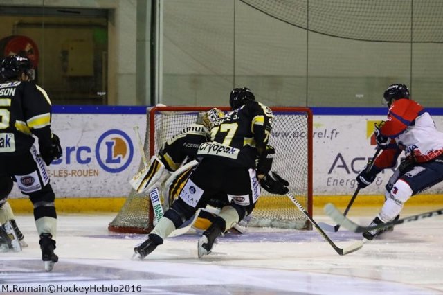 Photo hockey match Rouen - Angers  le 11/11/2016