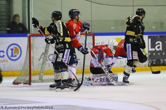 Photo hockey match Rouen - Angers  le 11/11/2016