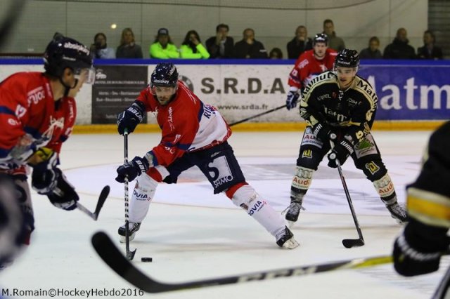 Photo hockey match Rouen - Angers  le 11/11/2016