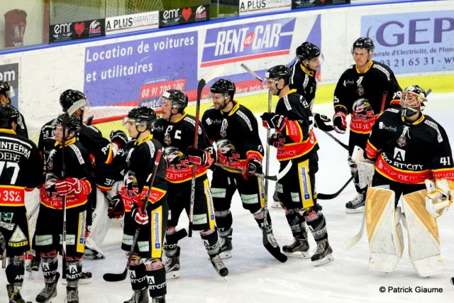 Photo hockey match Nice - Epinal  le 11/11/2016
