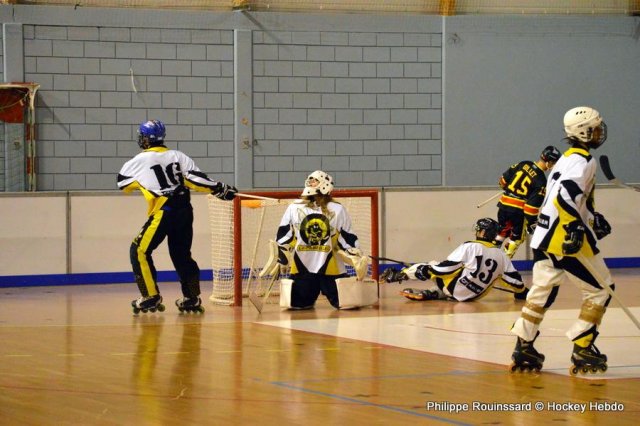 Photo hockey reportage N2 : Démonstration de force