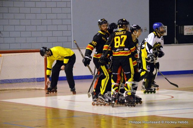 Photo hockey reportage N2 : Démonstration de force