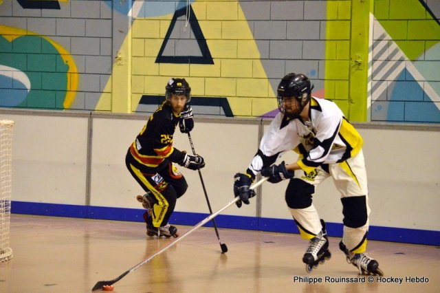Photo hockey reportage N2 : Démonstration de force
