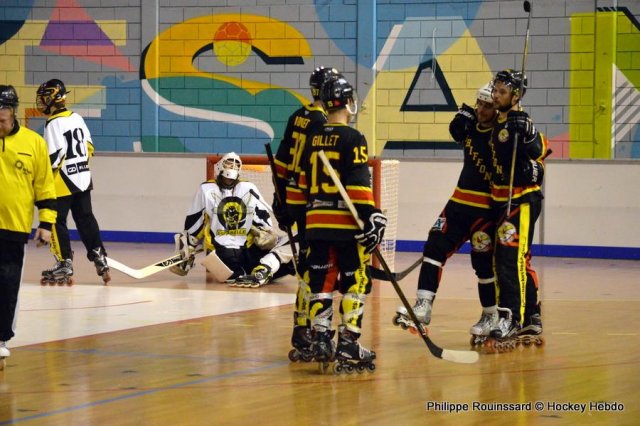 Photo hockey reportage N2 : Démonstration de force