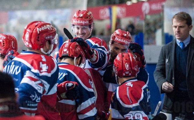 Photo hockey match Grenoble  - Lyon le 11/11/2016