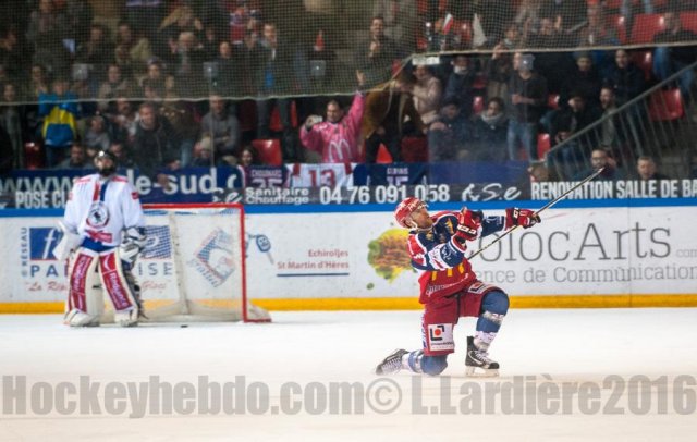 Photo hockey match Grenoble  - Lyon le 11/11/2016