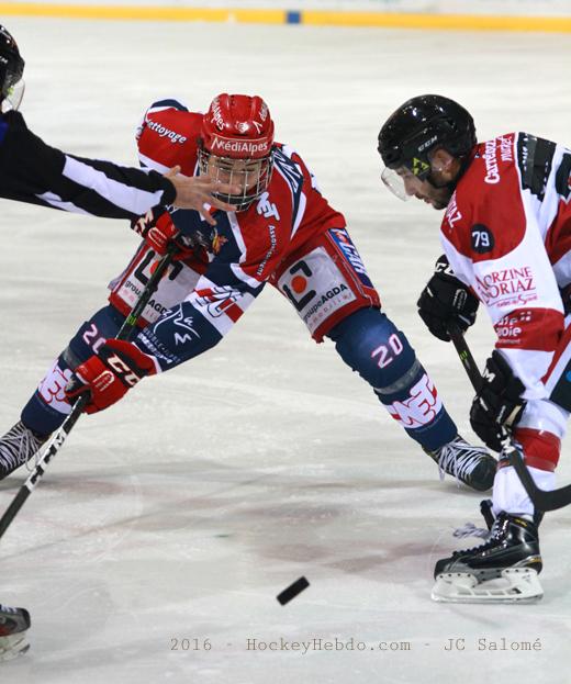 Grenoble  2 - 0 Chamonix / Morzine