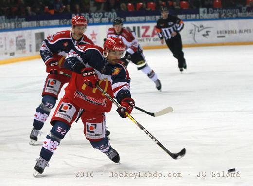 Grenoble  2 - 0 Chamonix / Morzine