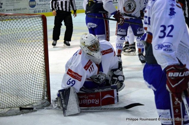 Photo hockey match Dijon  - Lyon le 15/11/2016