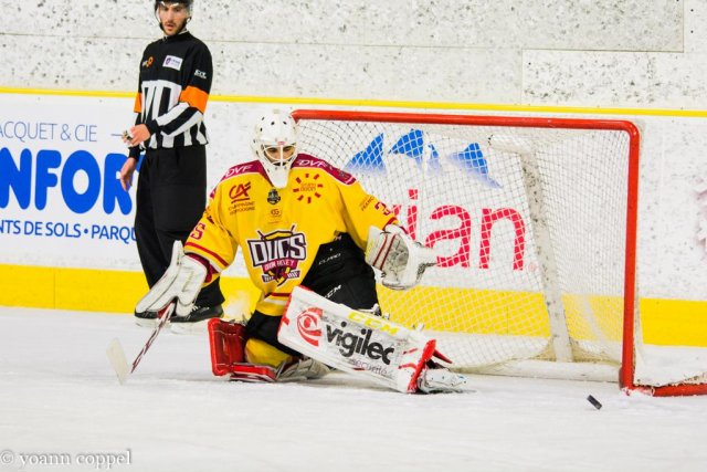 Photo hockey match Chamonix / Morzine - Dijon  le 18/11/2016