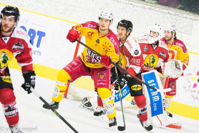 Photo hockey match Chamonix / Morzine - Dijon  le 18/11/2016