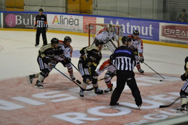 Photo hockey match Rouen - Bordeaux le 18/11/2016