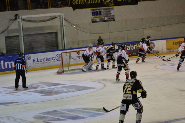 Photo hockey match Rouen - Bordeaux le 18/11/2016