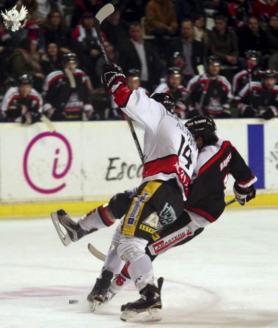 Photo hockey match Bordeaux - Nice le 15/11/2016