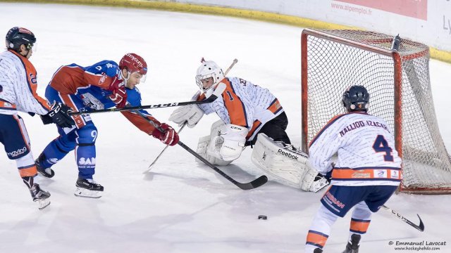 Photo hockey match Lyon - Clermont-Ferrand le 22/11/2016