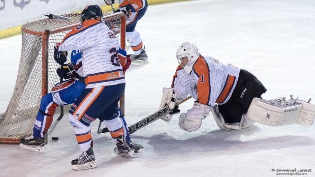 Photo hockey match Lyon - Clermont-Ferrand le 22/11/2016