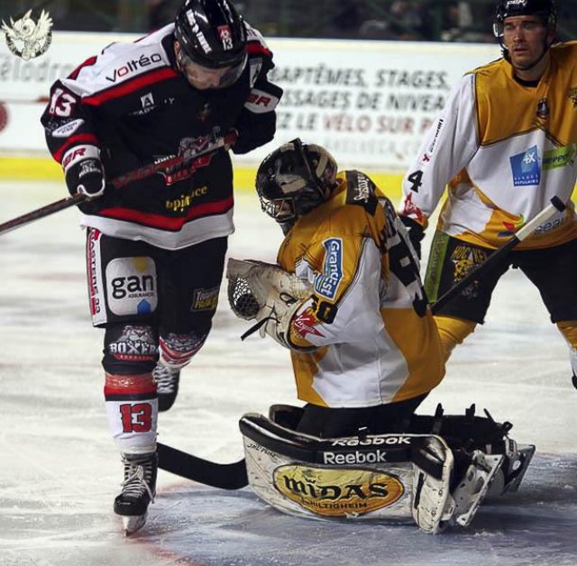 Photo hockey match Bordeaux - Strasbourg  le 20/11/2016