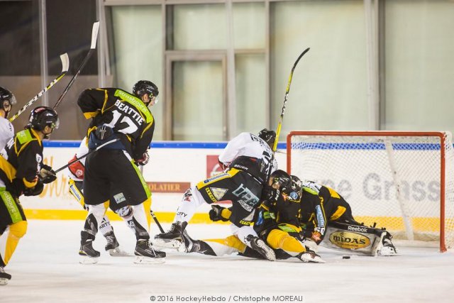 Photo hockey match Strasbourg  - Nice le 25/11/2016