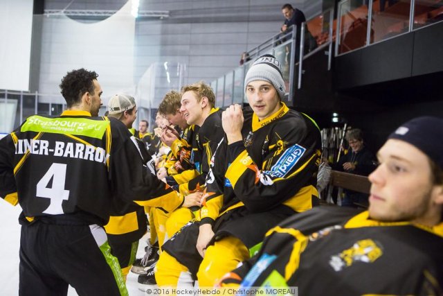 Photo hockey match Strasbourg  - Nice le 25/11/2016