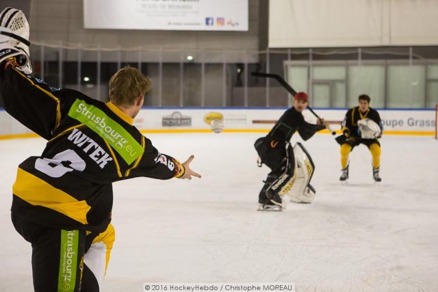 Photo hockey match Strasbourg  - Nice le 25/11/2016