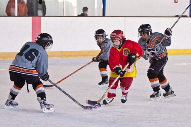 Photo hockey reportage U11 Orléans vs ACBB : Reportage photos