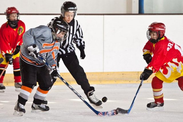 Photo hockey reportage U11 Orléans vs ACBB : Reportage photos