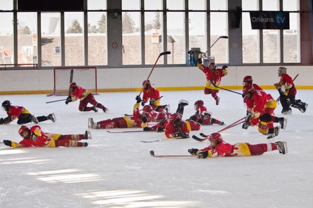 Photo hockey reportage U11 Orléans vs ACBB : Reportage photos