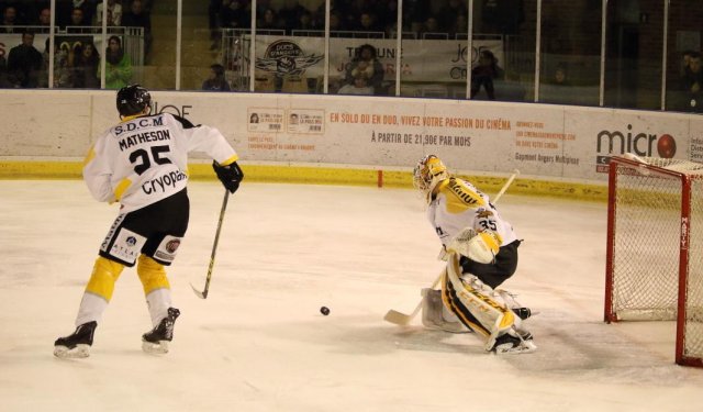 Photo hockey match Angers  - Rouen le 02/12/2016