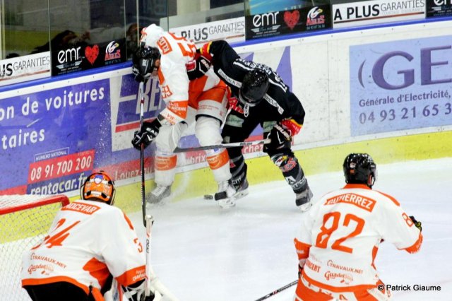 Photo hockey match Nice - Epinal  le 02/12/2016
