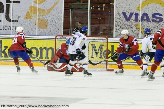 Photo hockey reportage Qualifs JO : Photos - Norvège vs Kazakhstan