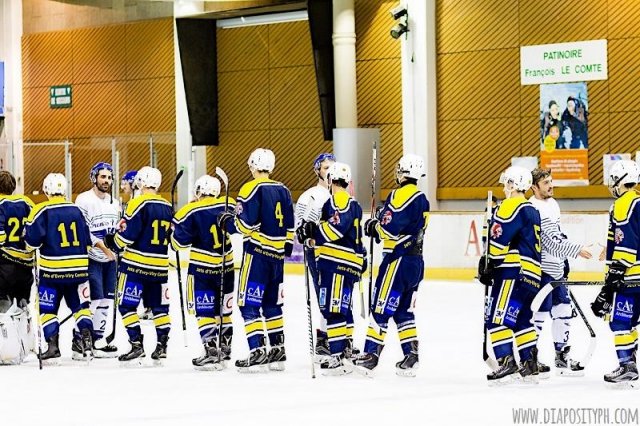 Photo hockey match Evry / Viry - Paris (FV) le 03/12/2016