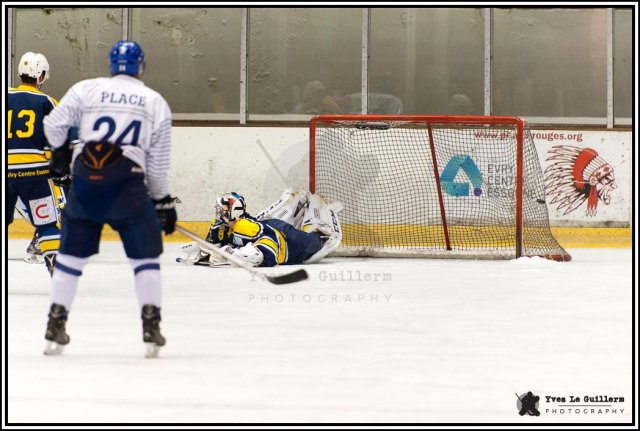 Photo hockey match Evry / Viry - Paris (FV) le 03/12/2016