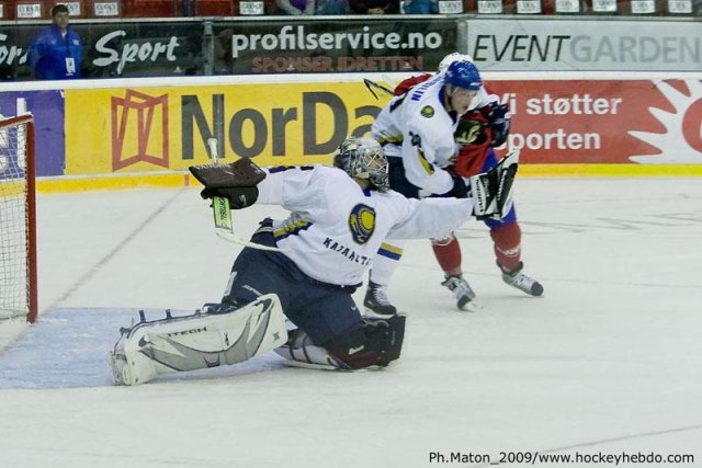 Photo hockey reportage Qualifs JO : Photos - Norvège vs Kazakhstan