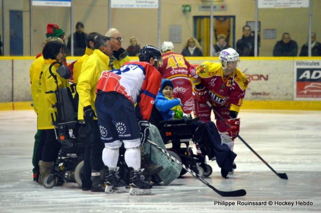 Photo hockey match Dijon  - Angers  le 09/12/2016