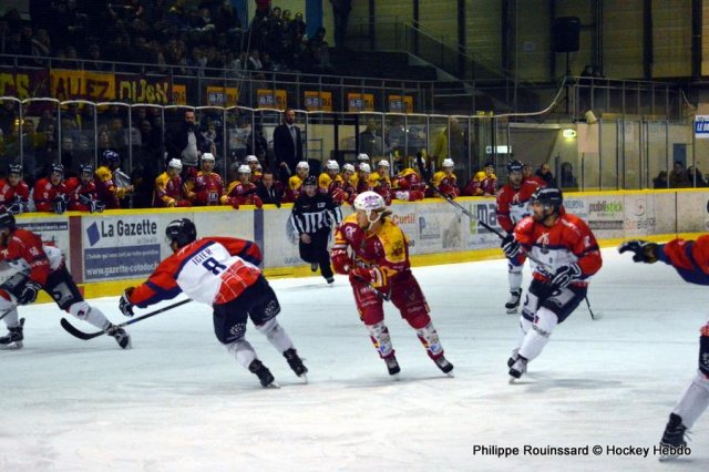 Photo hockey match Dijon  - Angers  le 09/12/2016