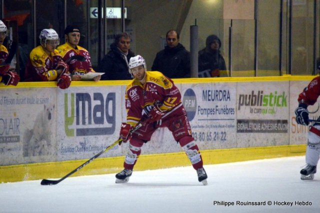 Photo hockey match Dijon  - Angers  le 09/12/2016