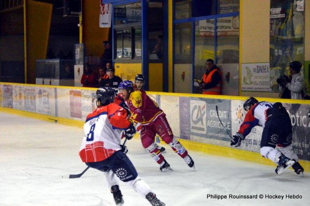 Photo hockey match Dijon  - Angers  le 09/12/2016