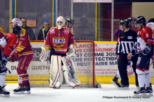 Photo hockey match Dijon  - Angers  le 09/12/2016