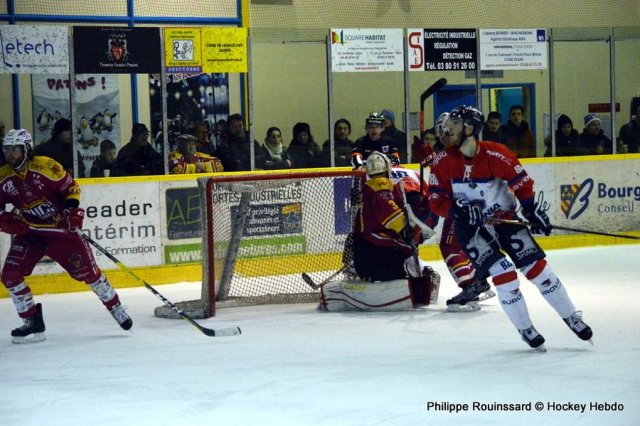 Photo hockey match Dijon  - Angers  le 09/12/2016