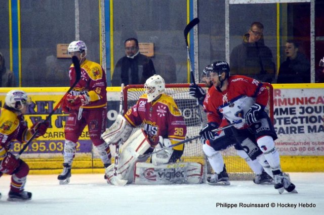 Photo hockey match Dijon  - Angers  le 09/12/2016