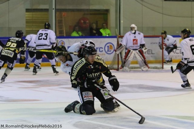 Photo hockey match Rouen - Amiens  le 09/12/2016